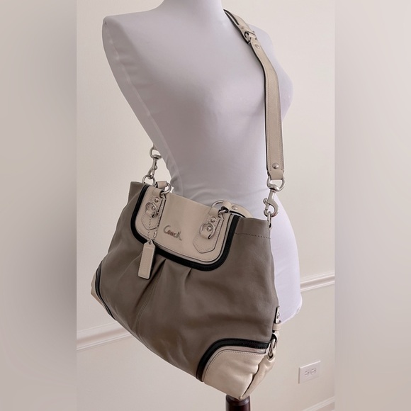 Coach Ashley Spectator Vintage Leather Carryall Purse with Dust Bag, Tag… - Picture 3 of 10